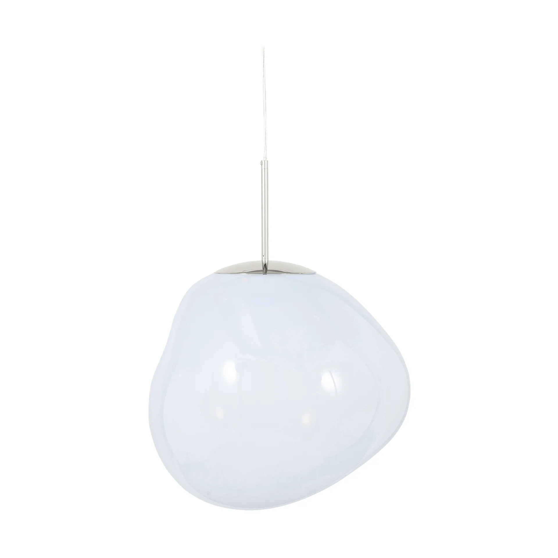 Melt Pendelleuchte LED, Opal-silver Tom Dixon