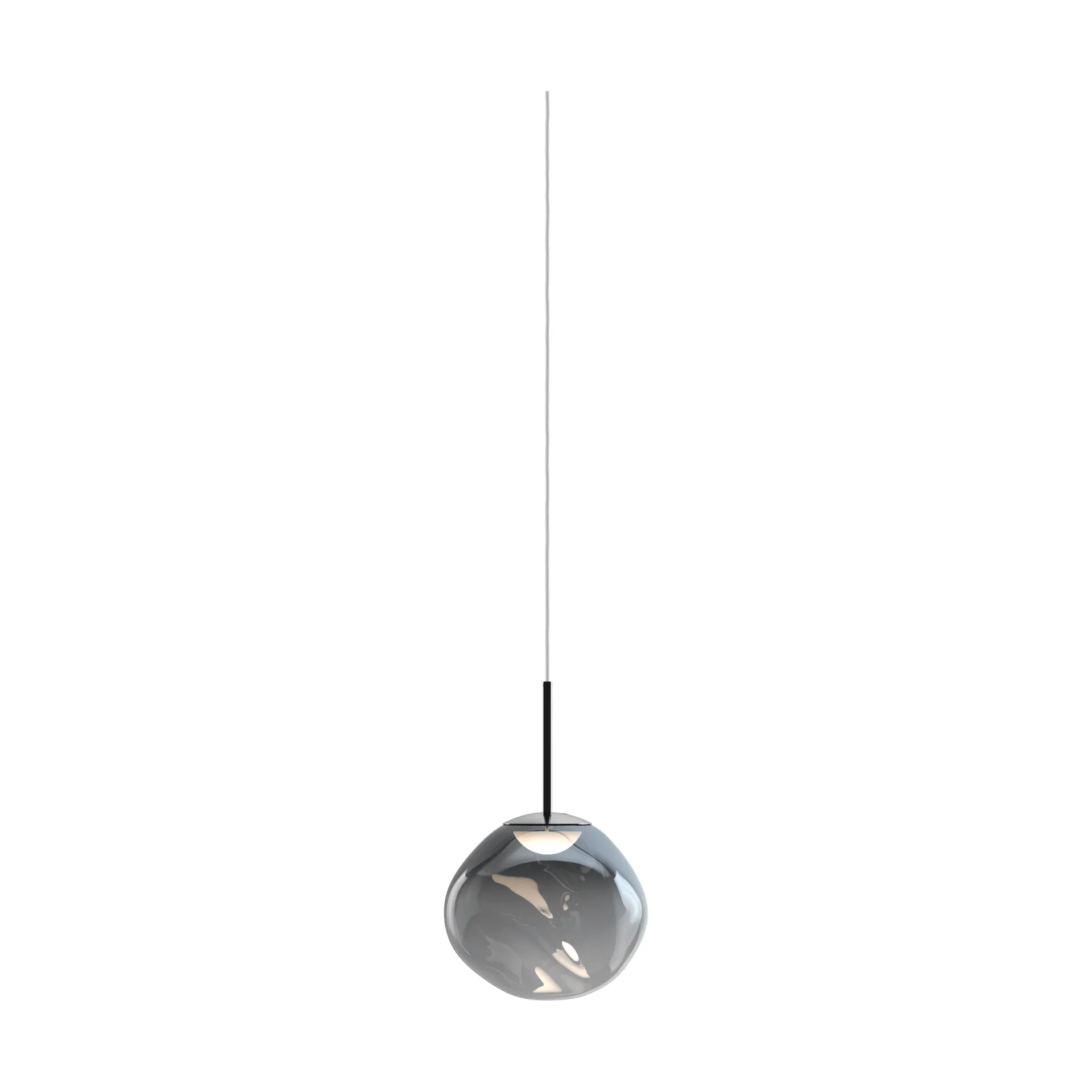 Melt Pendelleuchte mini LED, Nickel Tom Dixon