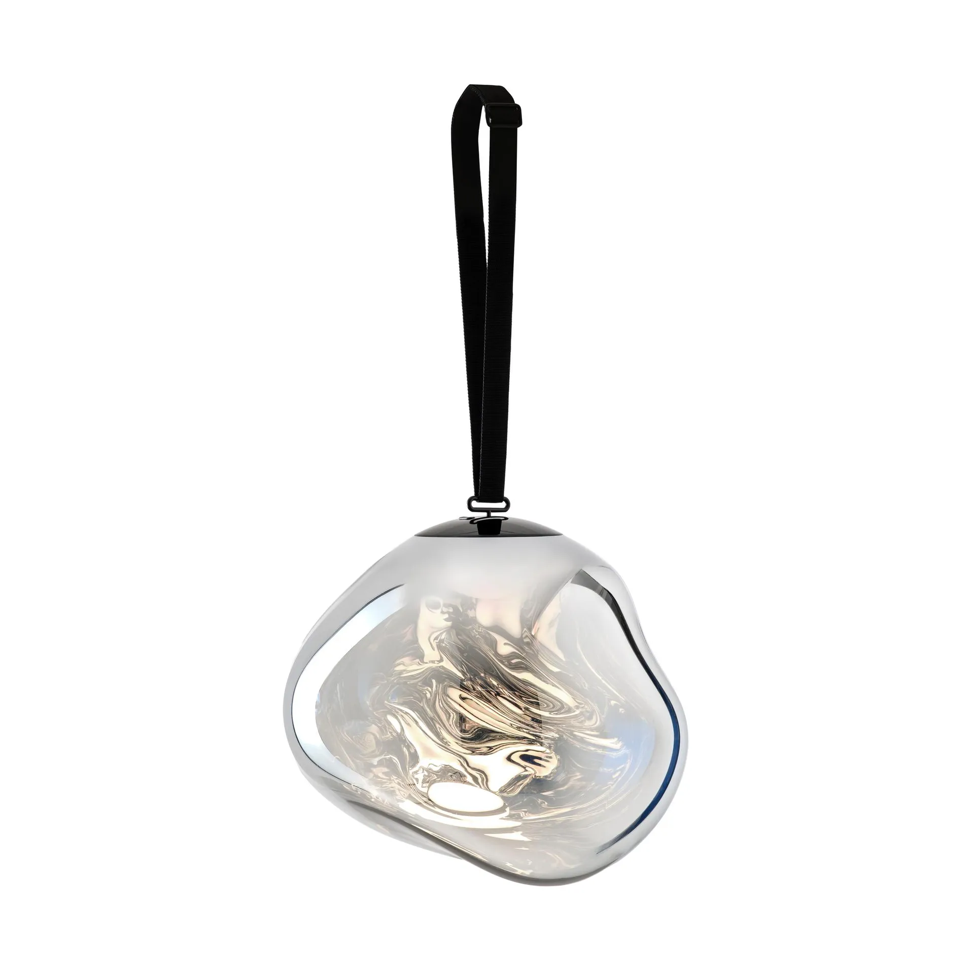 Melt Portable LED Large Stehleuchte, Silver Tom Dixon