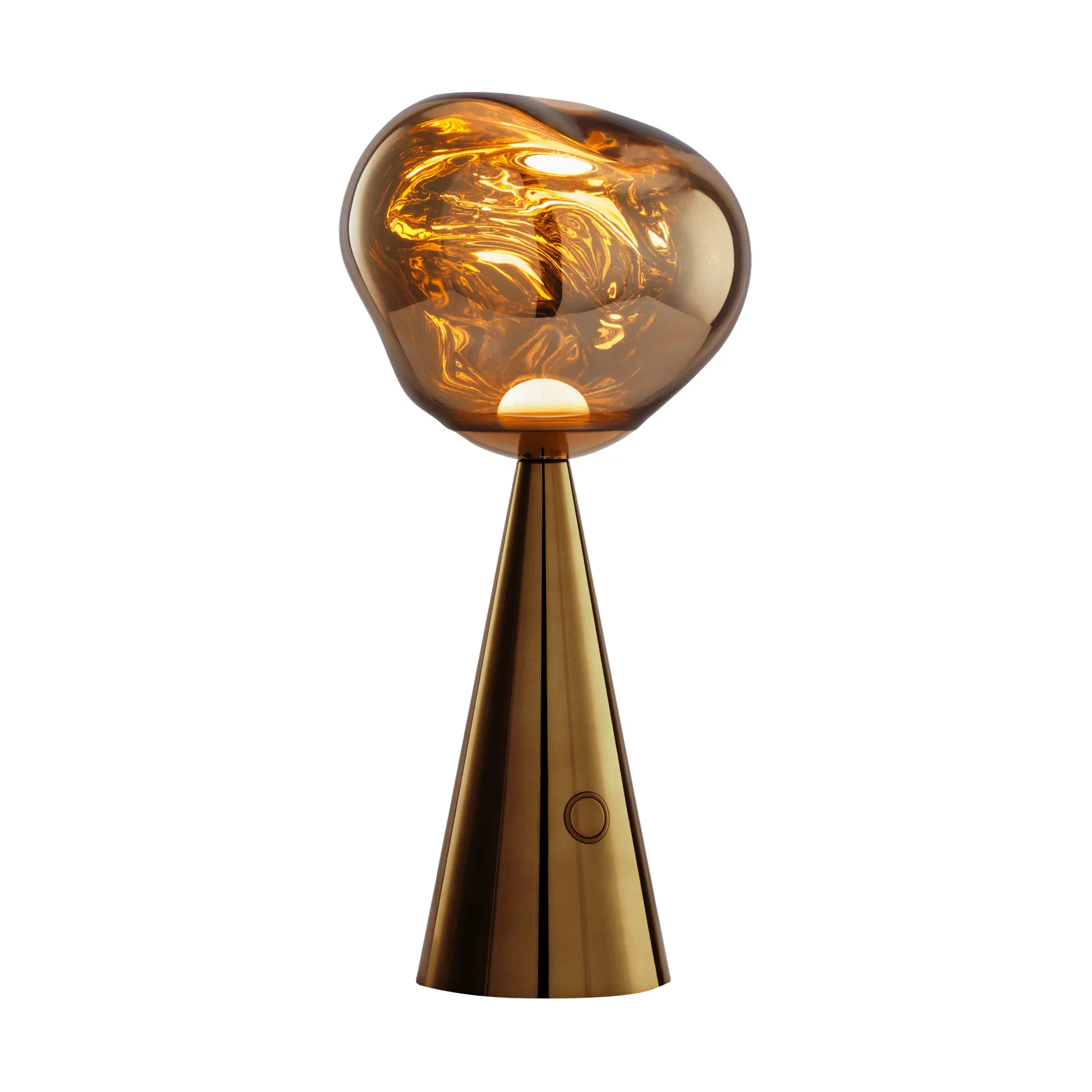 Melt Portable LED Tischleuchte 28,5cm, Bronze Tom Dixon