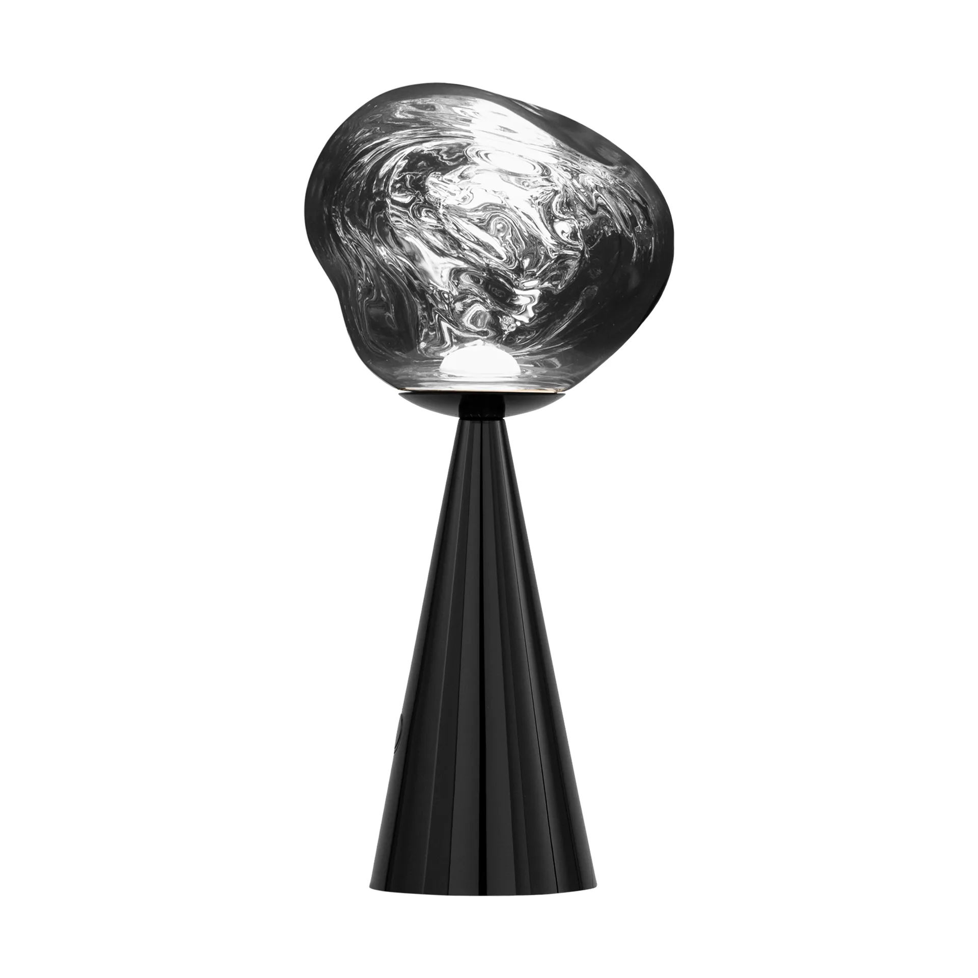 Melt Portable LED Tischleuchte 28,5cm, Schwarz Tom Dixon
