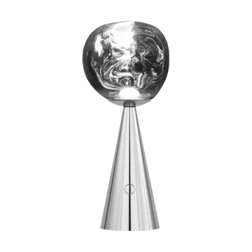 Melt Portable LED Tischleuchte 28,5cm - Silver - Tom Dixon