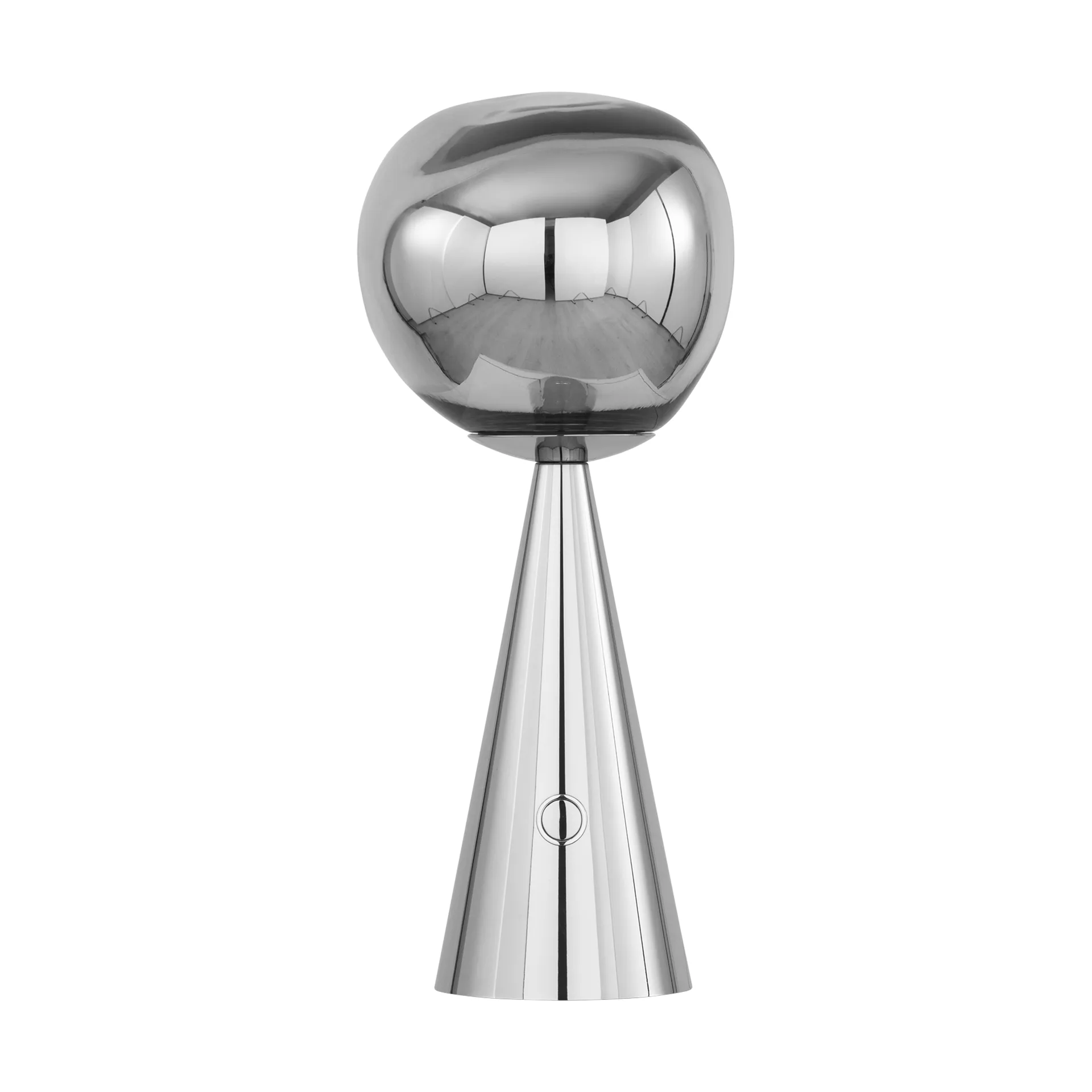 Melt Portable LED Tischleuchte 28,5cm, Silver Tom Dixon