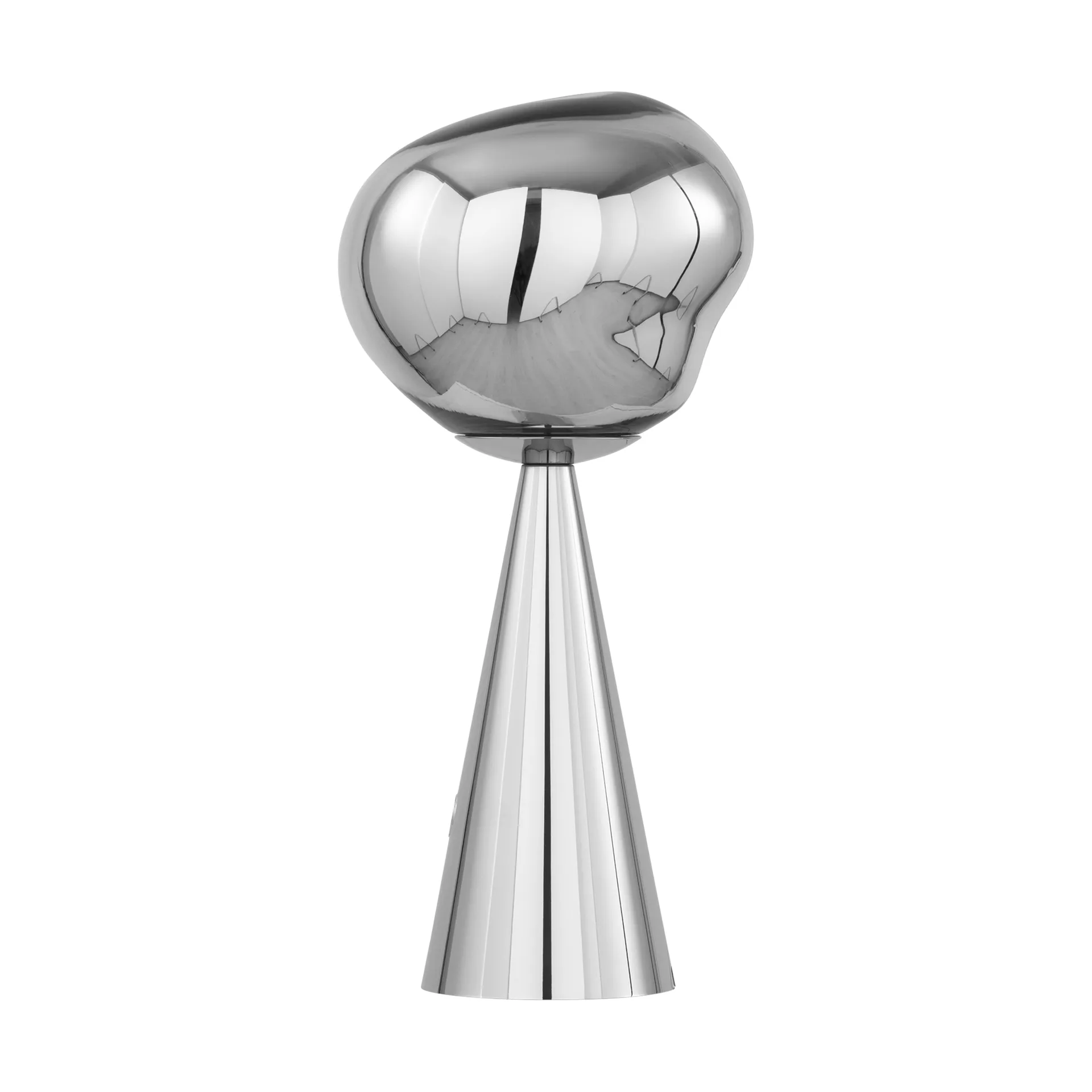 Melt Portable LED Tischleuchte 28,5cm, Silver Tom Dixon
