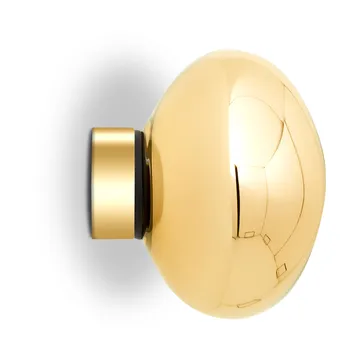 Melt Surface mini Wandleuchte LED 30 cm - Gold - Tom Dixon