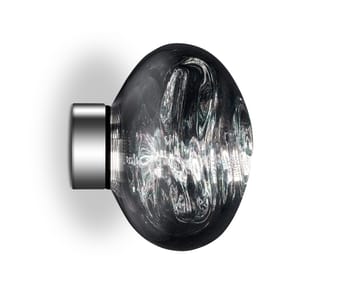 Melt Surface mini Wandleuchte LED 30 cm - Silver - Tom Dixon