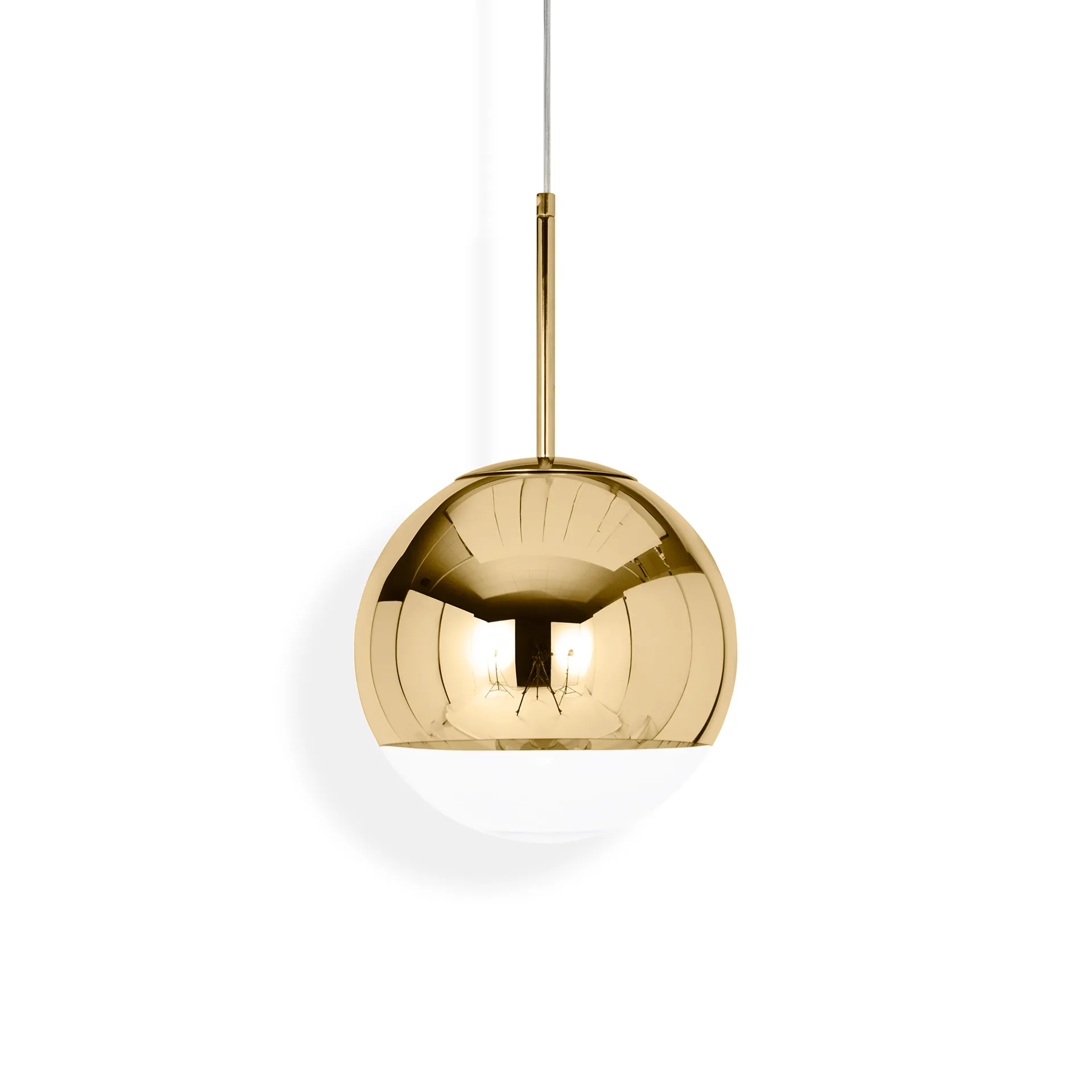 Mirror Ball Pendelleuchte LED Ø25cm, Gold Tom Dixon