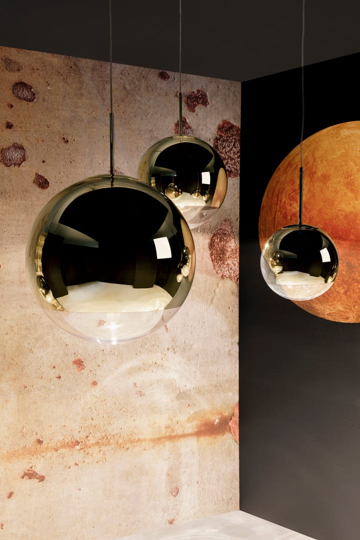 Mirror Ball Pendelleuchte LED Ø25cm - Gold - Tom Dixon