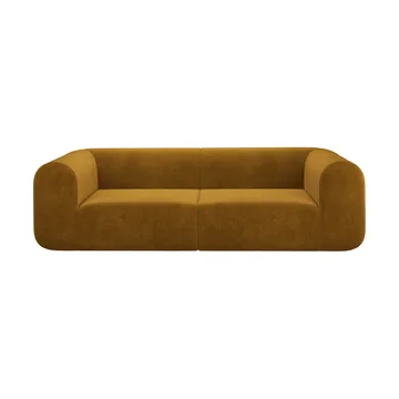 Plump Modulsofa - Gold royal velvet, 3-Sitzer - Tom Dixon