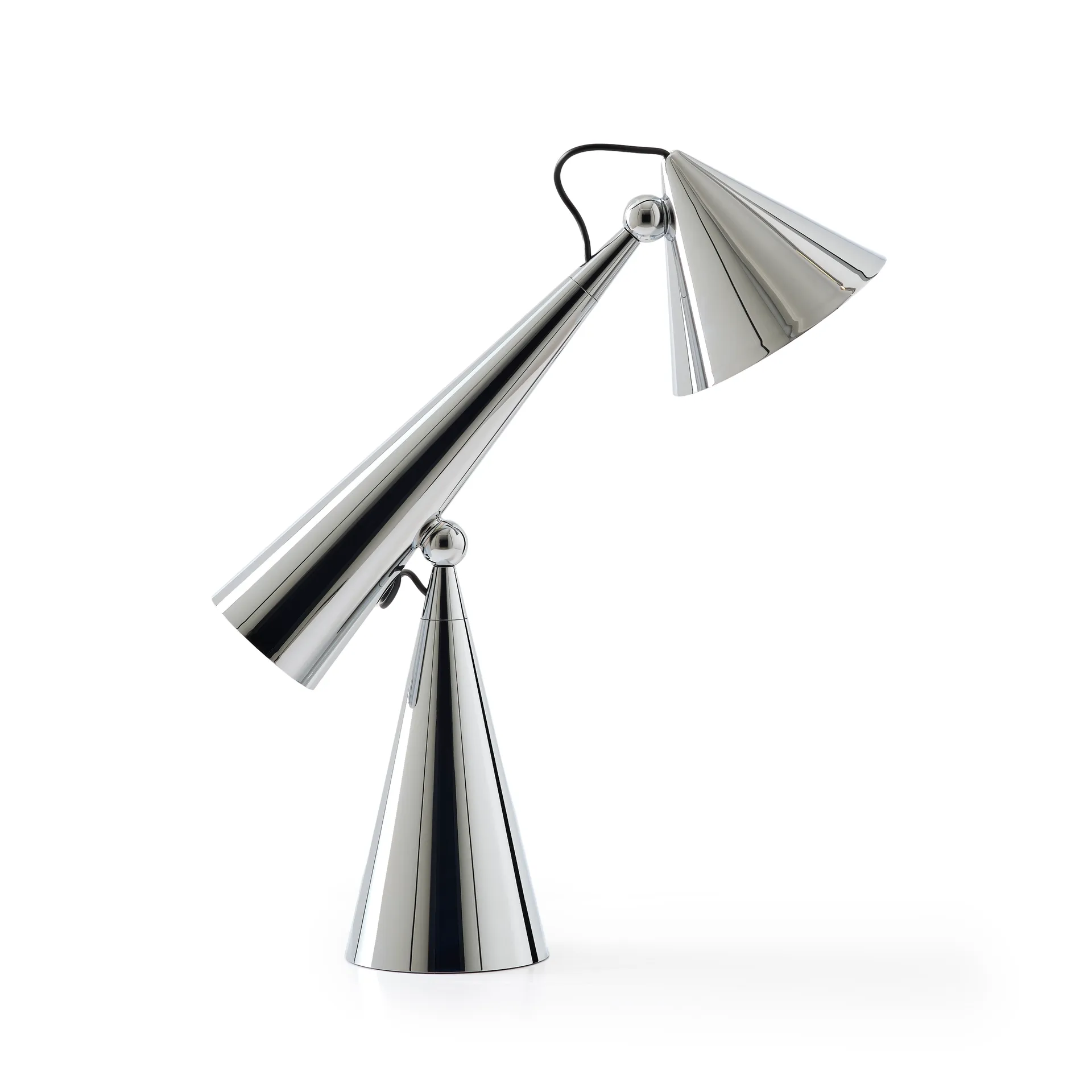 Pose Task LED Tischlampe, Silver Tom Dixon
