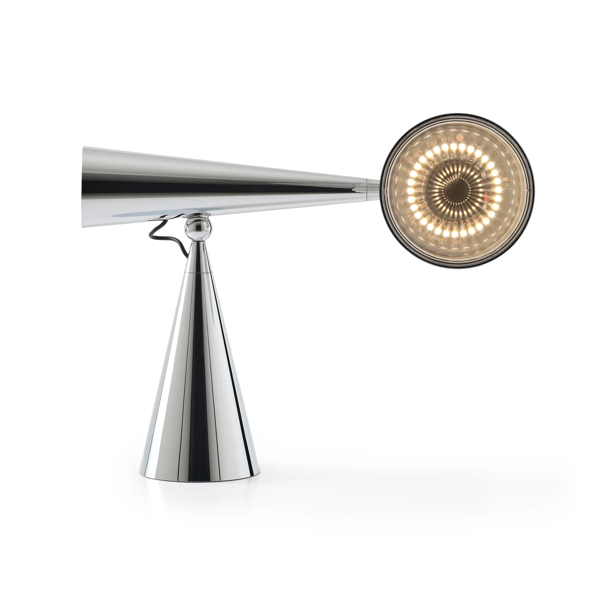 Pose Task LED Tischlampe, Silver Tom Dixon