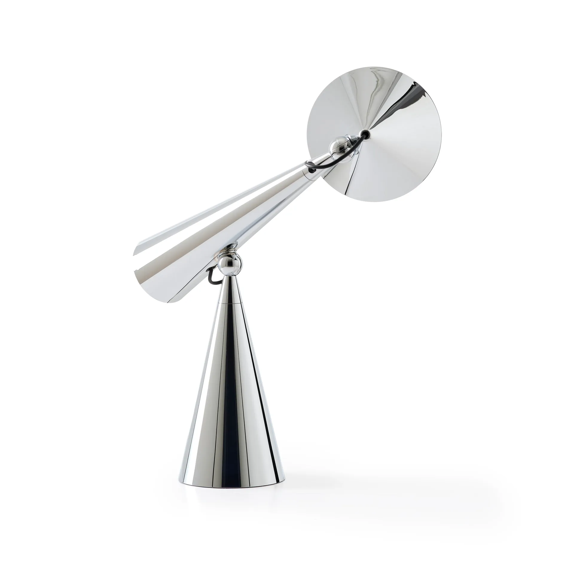 Pose Task LED Tischlampe, Silver Tom Dixon
