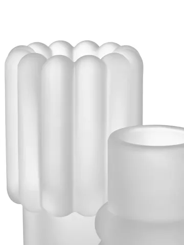 Press Medium Vase - Frosted - Tom Dixon
