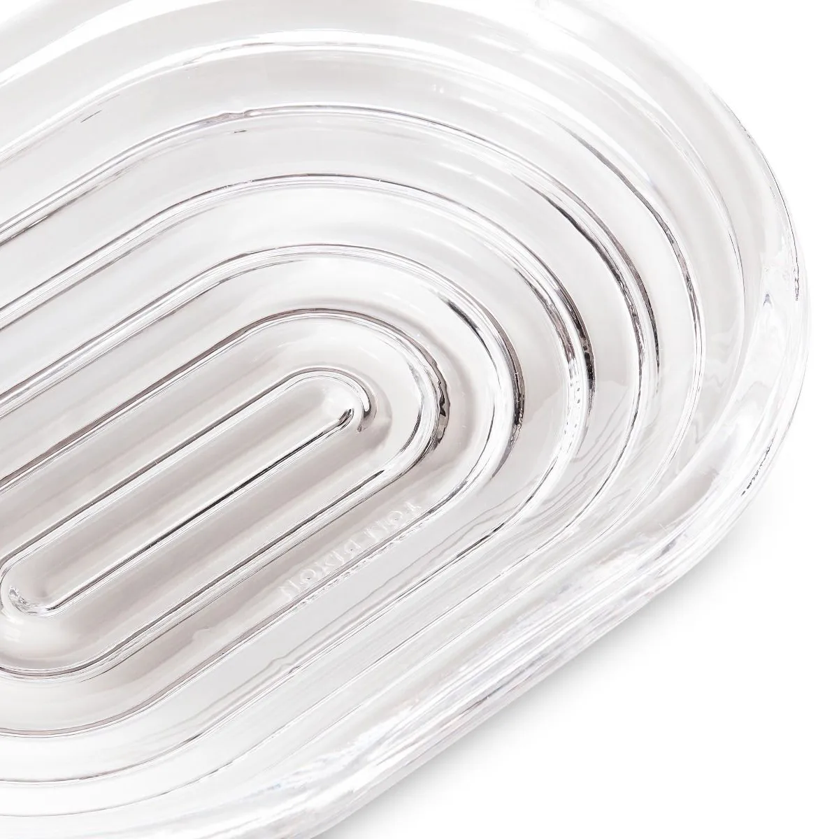 Press Schale groß, Klar Tom Dixon