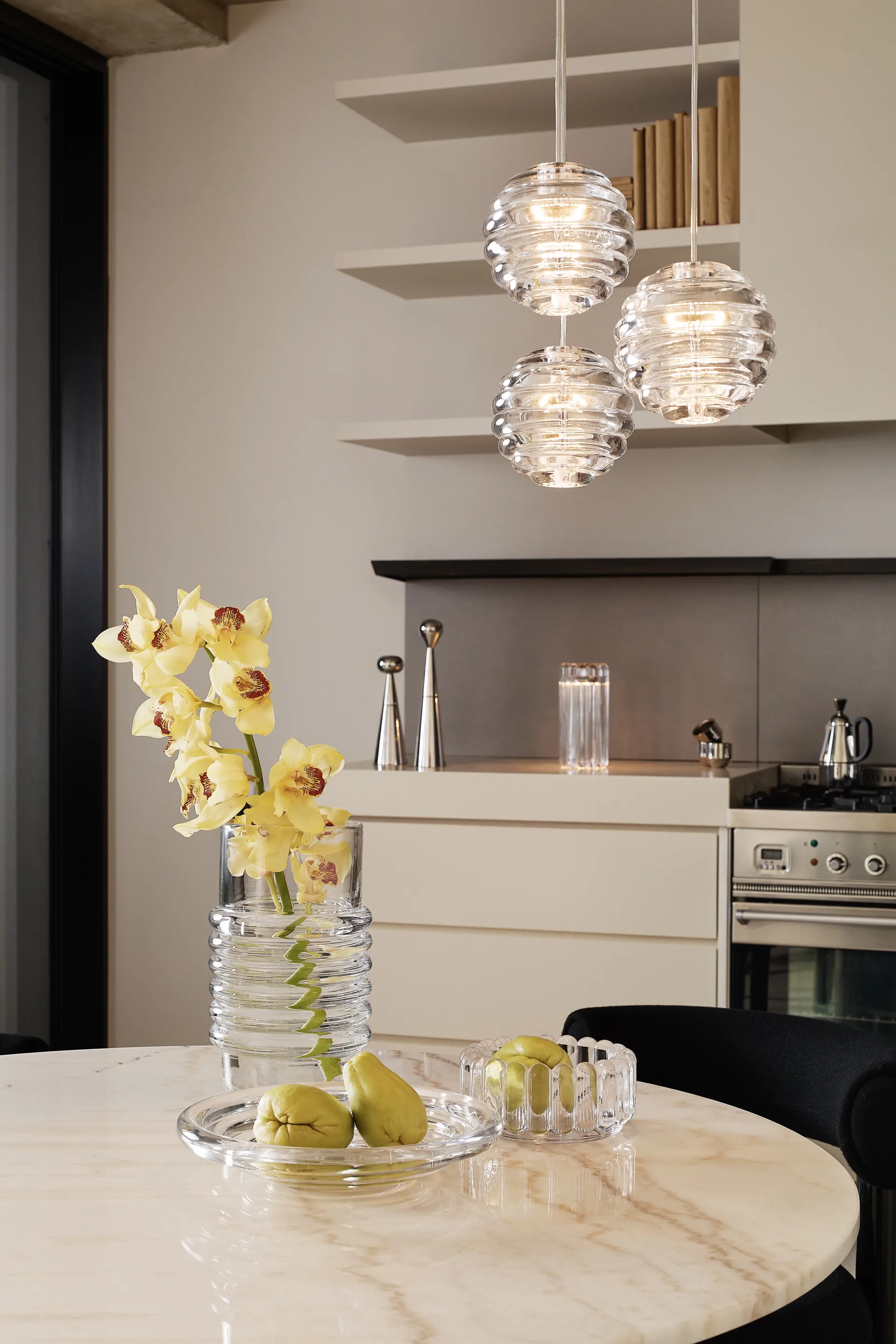 Press Schale klein, Klar Tom Dixon