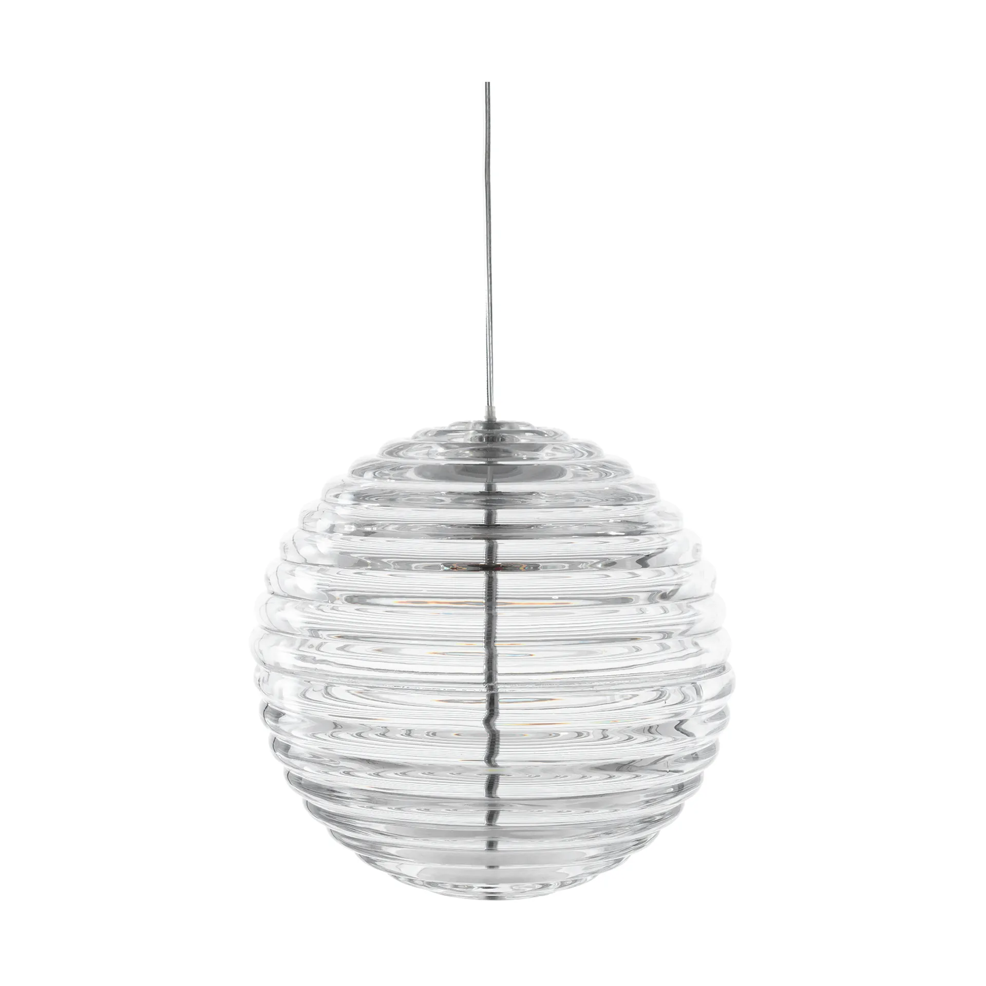 Press Sphere Pendelleuchte LED Ø30 cm, Clear Tom Dixon