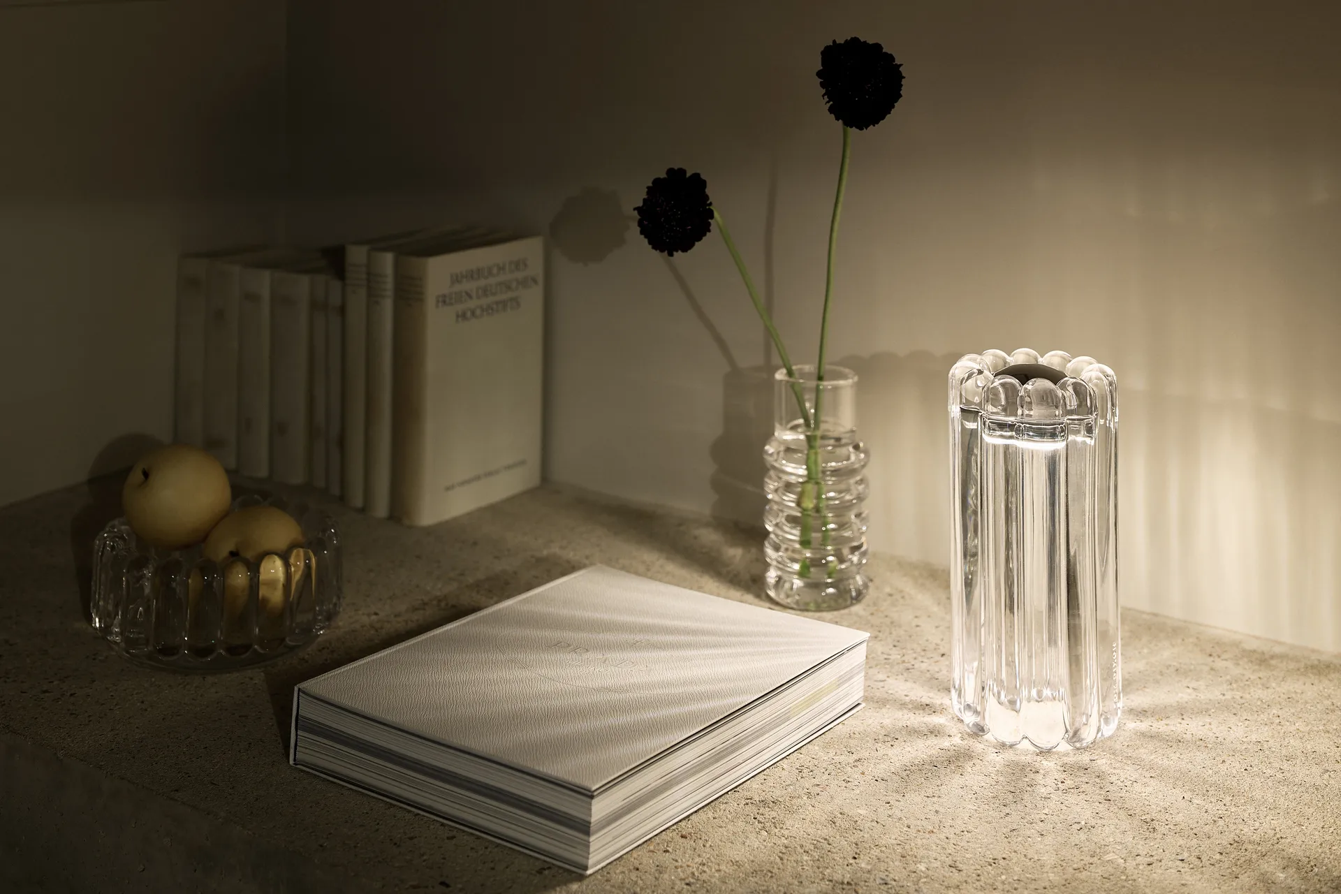 Press Stem Vase, Klar Tom Dixon