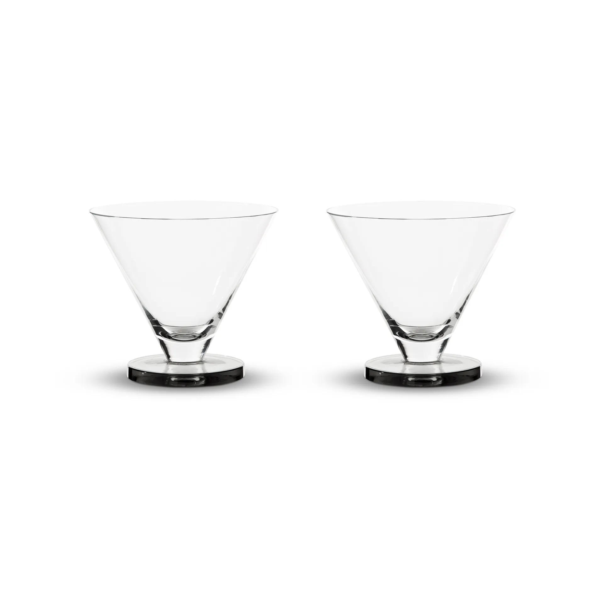 Puck Cocktailglas 26 cl 2er-Pack, Clear Tom Dixon