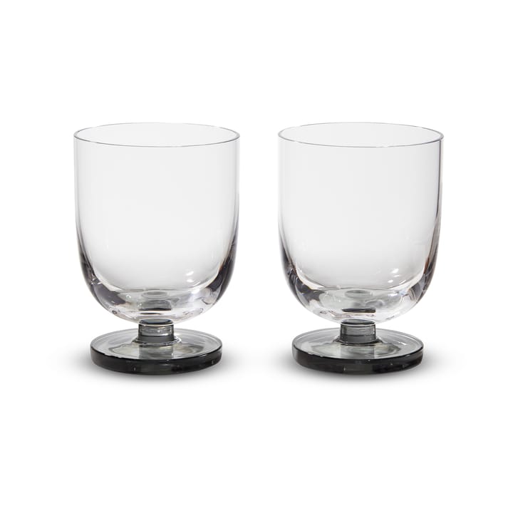 Puck Wasserglas 33 cl 2er-Pack, Clear Tom Dixon