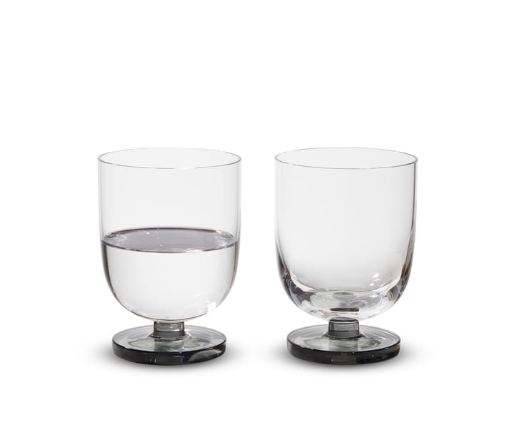 Puck Wasserglas 33 cl 2er-Pack, Clear Tom Dixon
