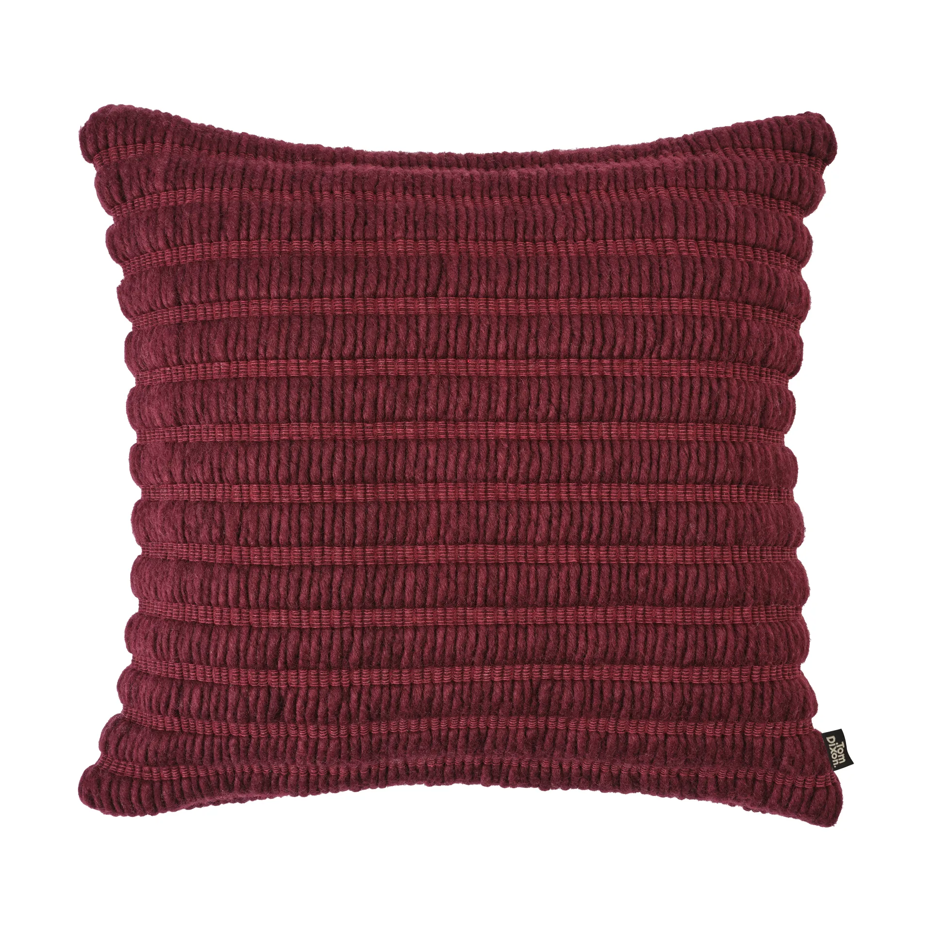 Ridge Kissen 45x45 cm, Burgundy Tom Dixon