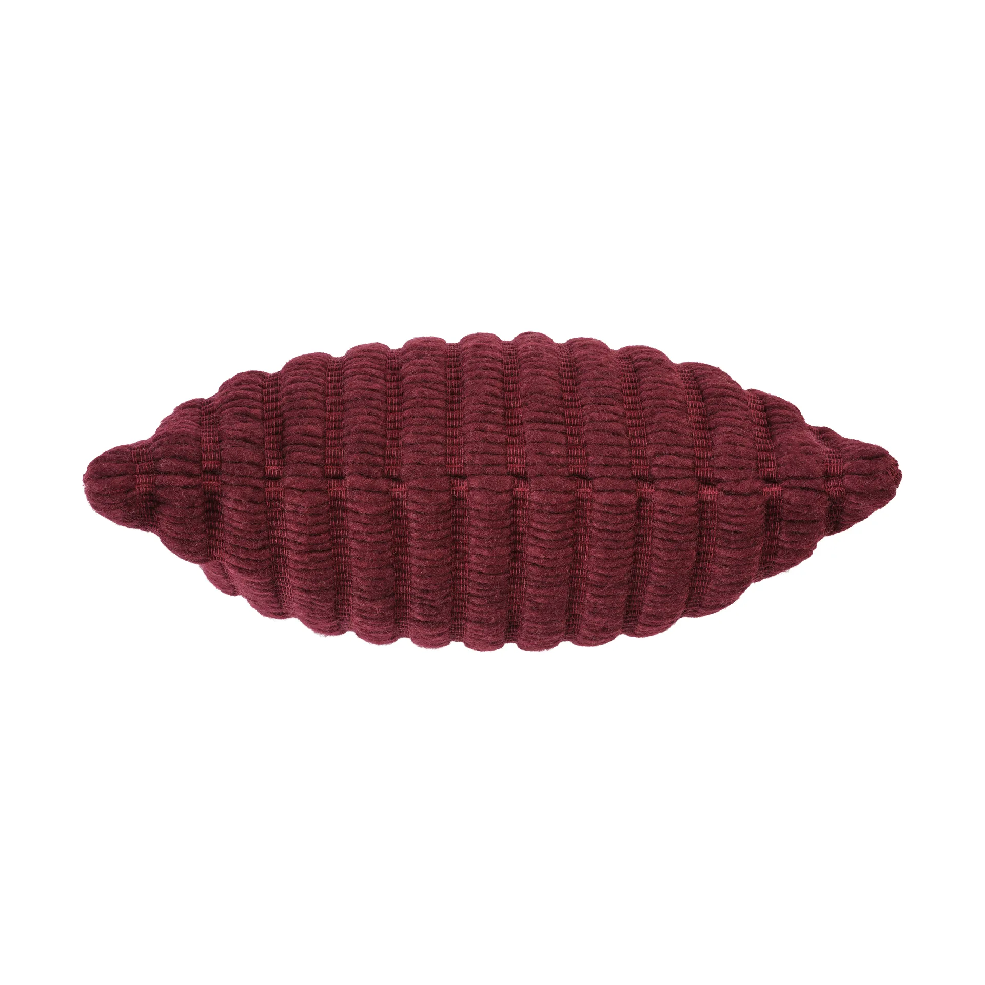 Ridge Kissen 45x45 cm, Burgundy Tom Dixon