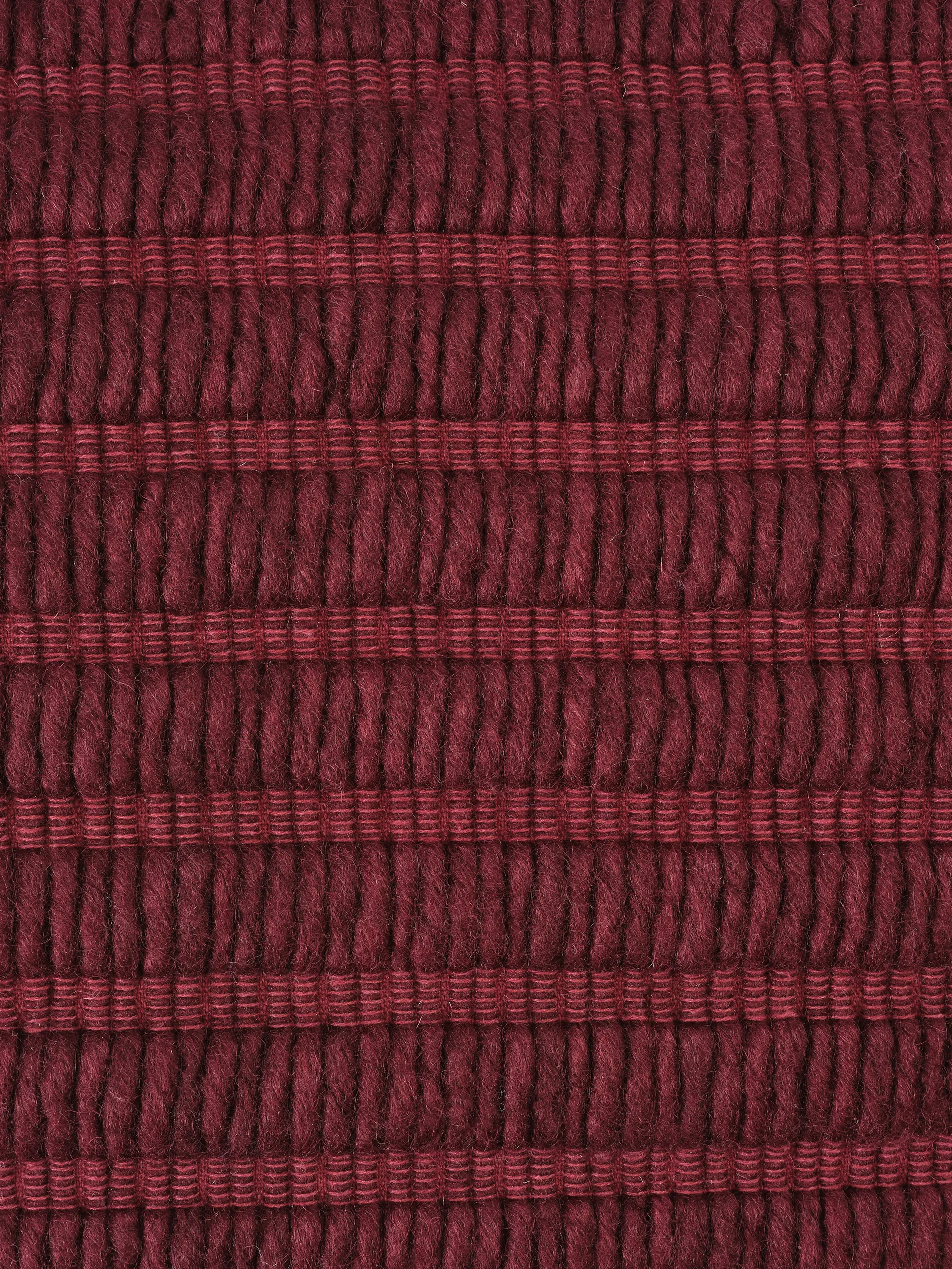 Ridge Kissen 45x45 cm, Burgundy Tom Dixon