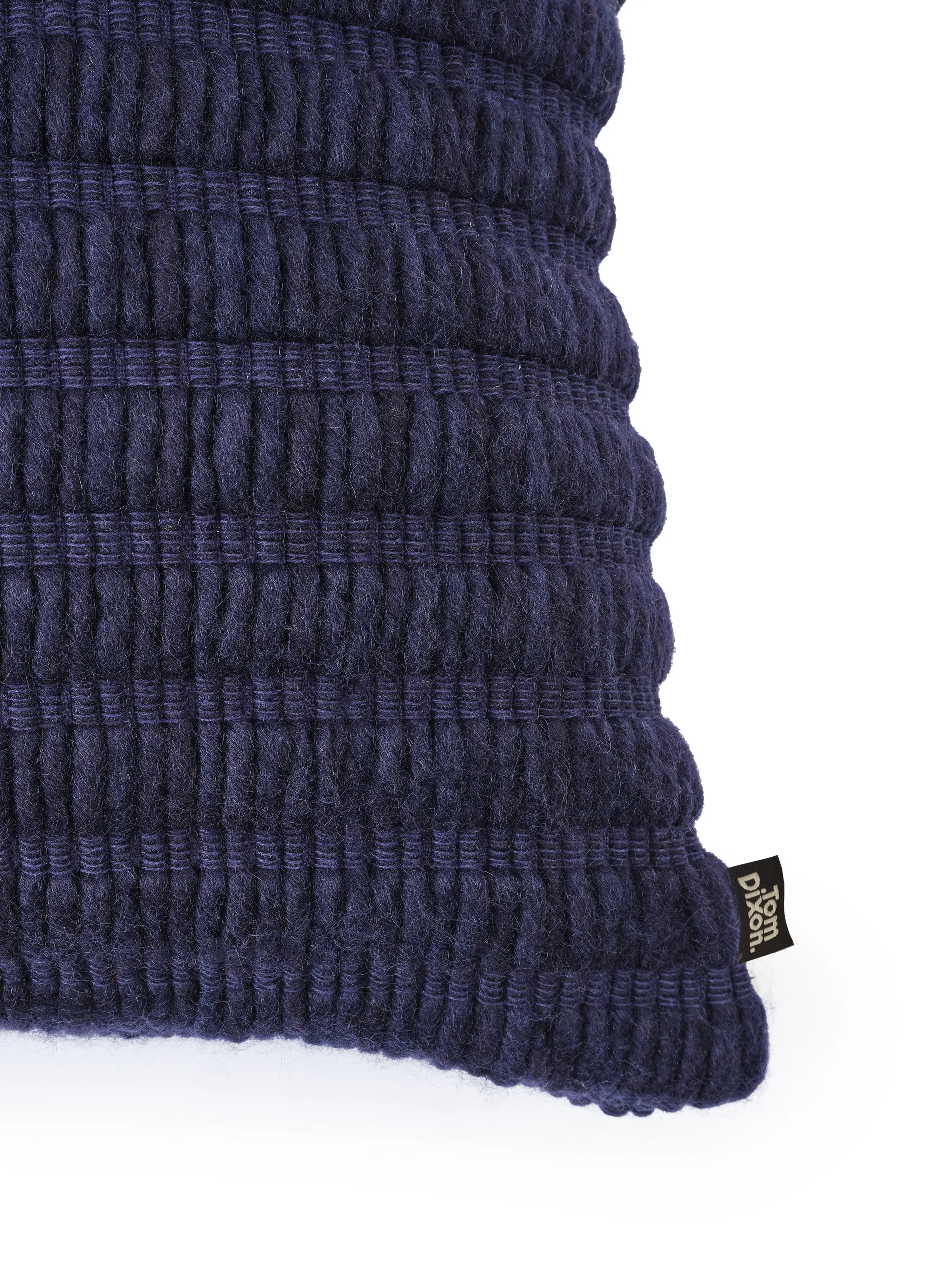 Ridge Kissen 45x45 cm, Indigo Tom Dixon