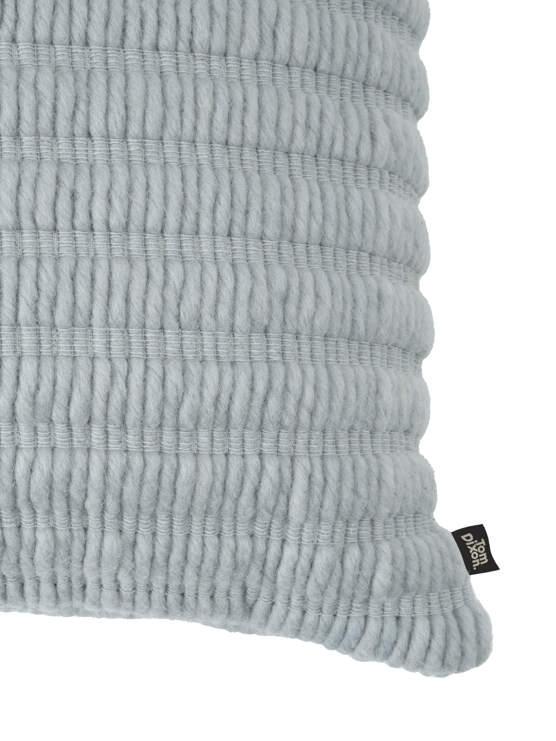 Ridge Kissen 45x45 cm, Light Blue Tom Dixon