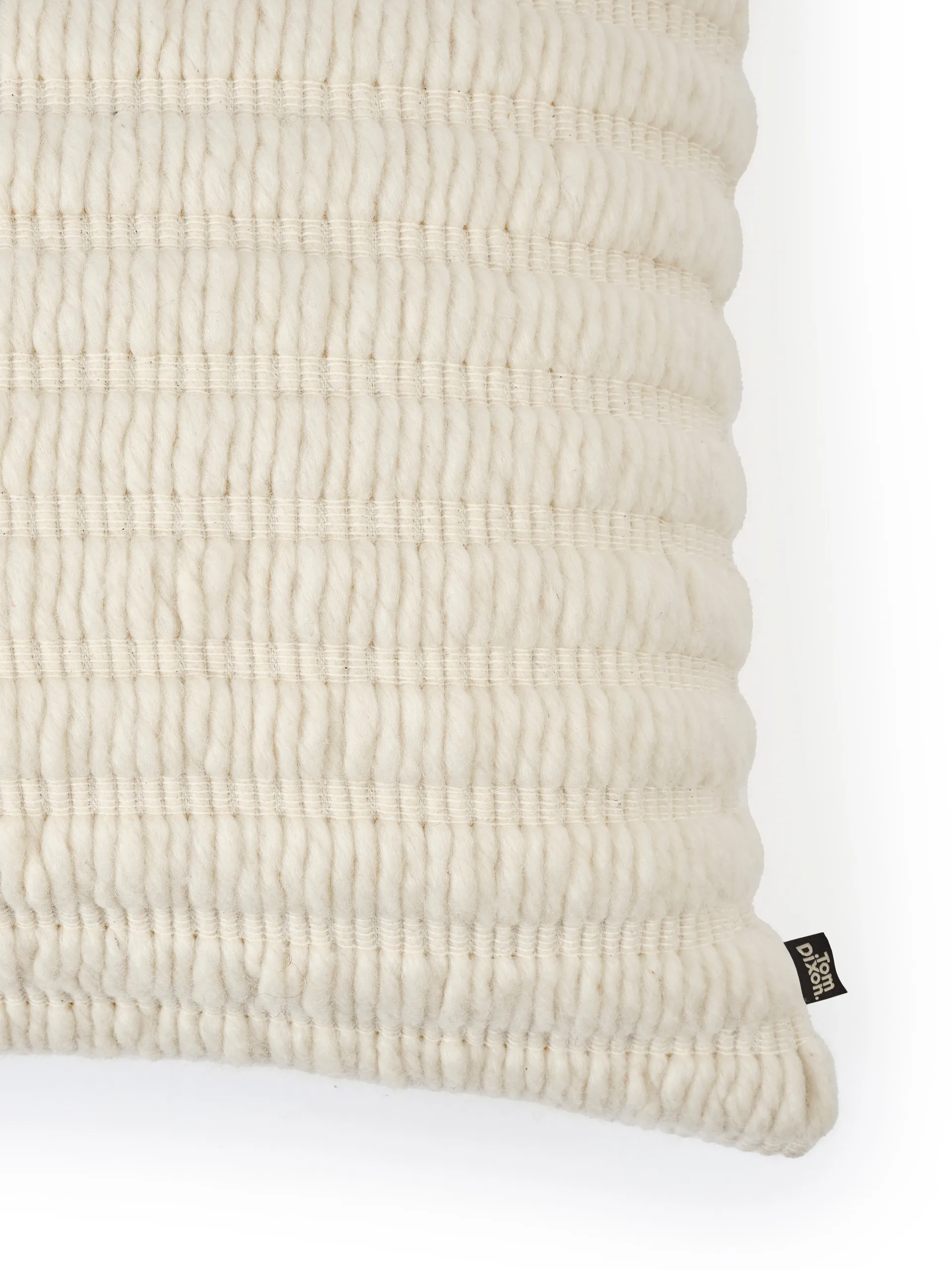 Ridge Kissen 45x45 cm, Natural Tom Dixon