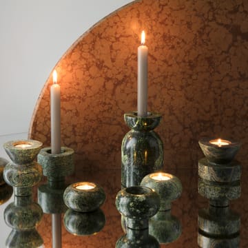 Rock Tealights 3er Pack - Grün - Tom Dixon
