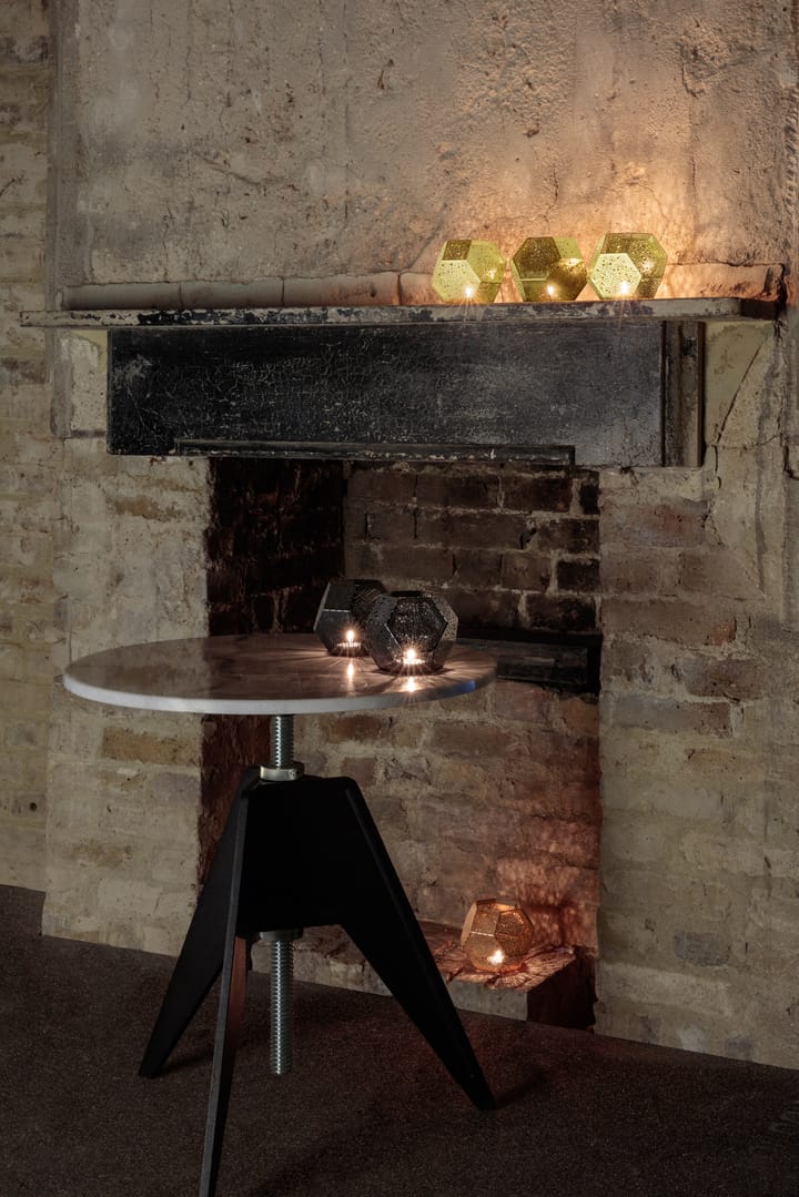 Schraube Beistelltisch Ø60 cm, White marble-cast iron Tom Dixon
