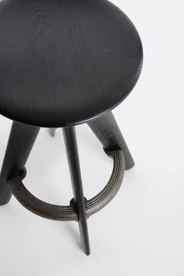 Slab Barhocker 76 cm - Black oak - Tom Dixon