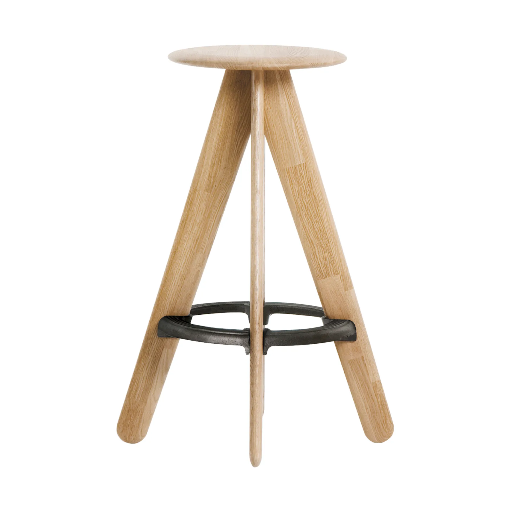 Slab Barhocker 76 cm, Solid oak Tom Dixon