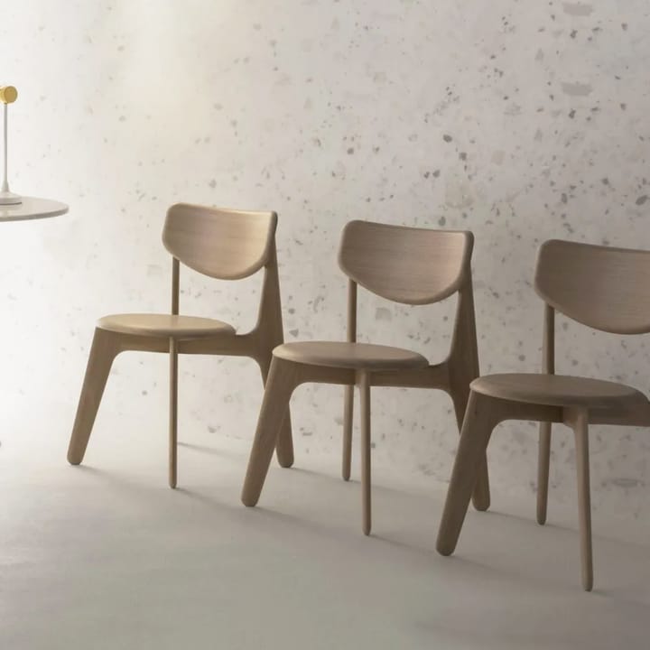 Slab Dining Stuhl, Eiche mattlackiert Tom Dixon
