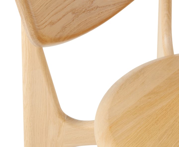 Slab Dining Stuhl, Eiche mattlackiert Tom Dixon