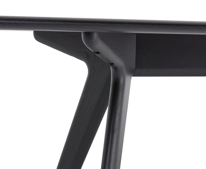 Slab Esstisch 96x200 cm, Black oak Tom Dixon