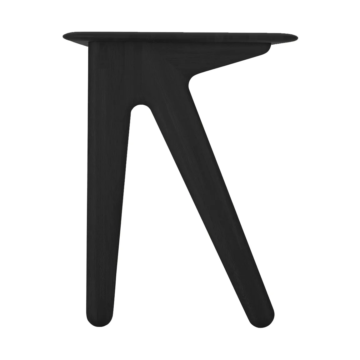 Slab Individual Schreibtisch 60x120 cm, Black oak Tom Dixon