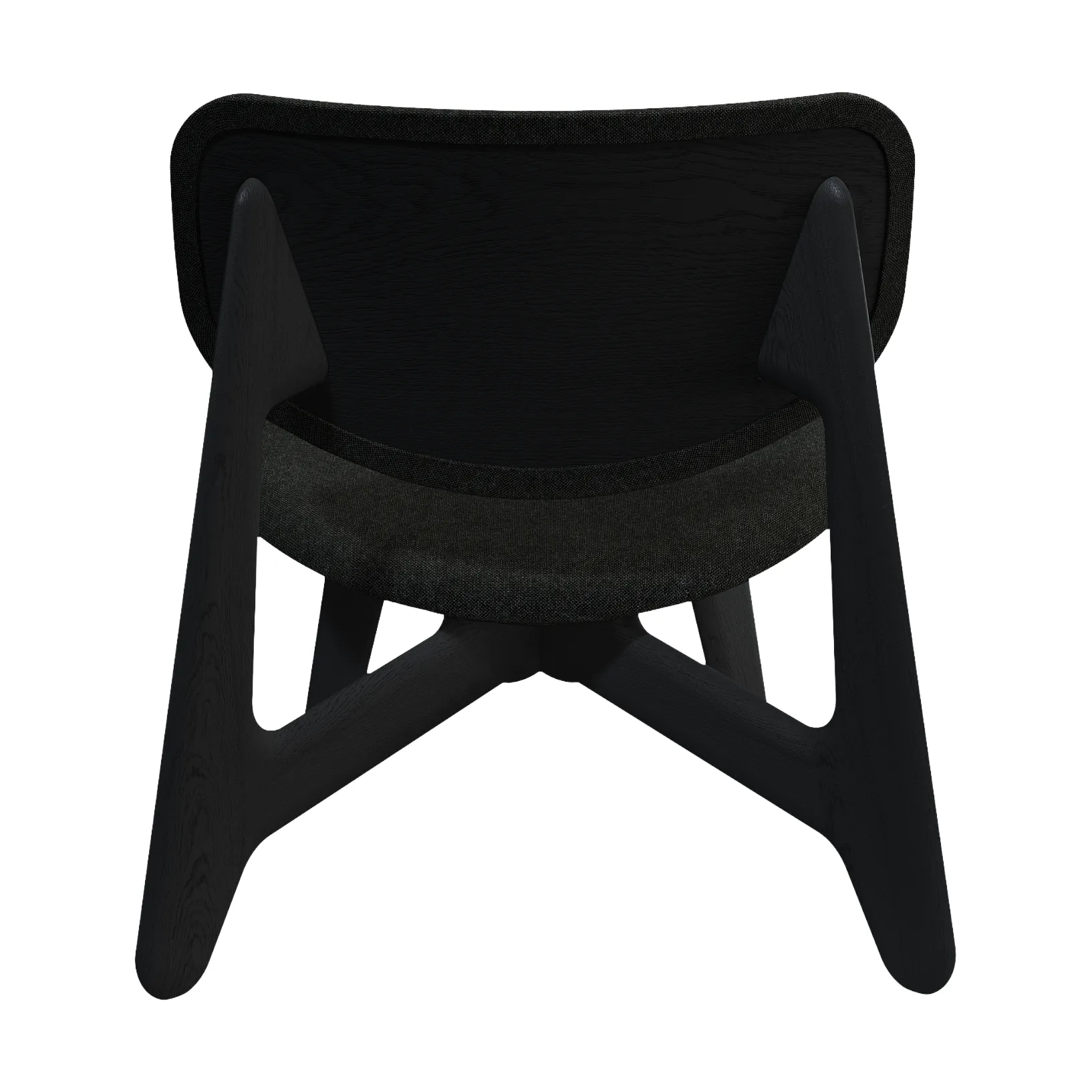 Slab Loungesessel gepolsterter Sitz, Natural brushed oak-Hallingdal 0180 CMHR Tom Dixon