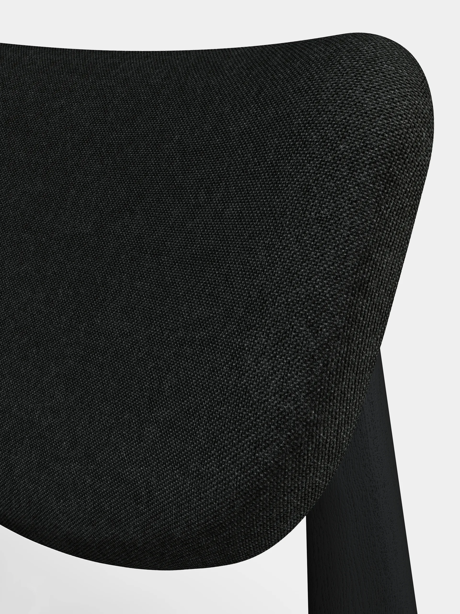 Slab Loungesessel gepolsterter Sitz, Natural brushed oak-Hallingdal 0180 CMHR Tom Dixon