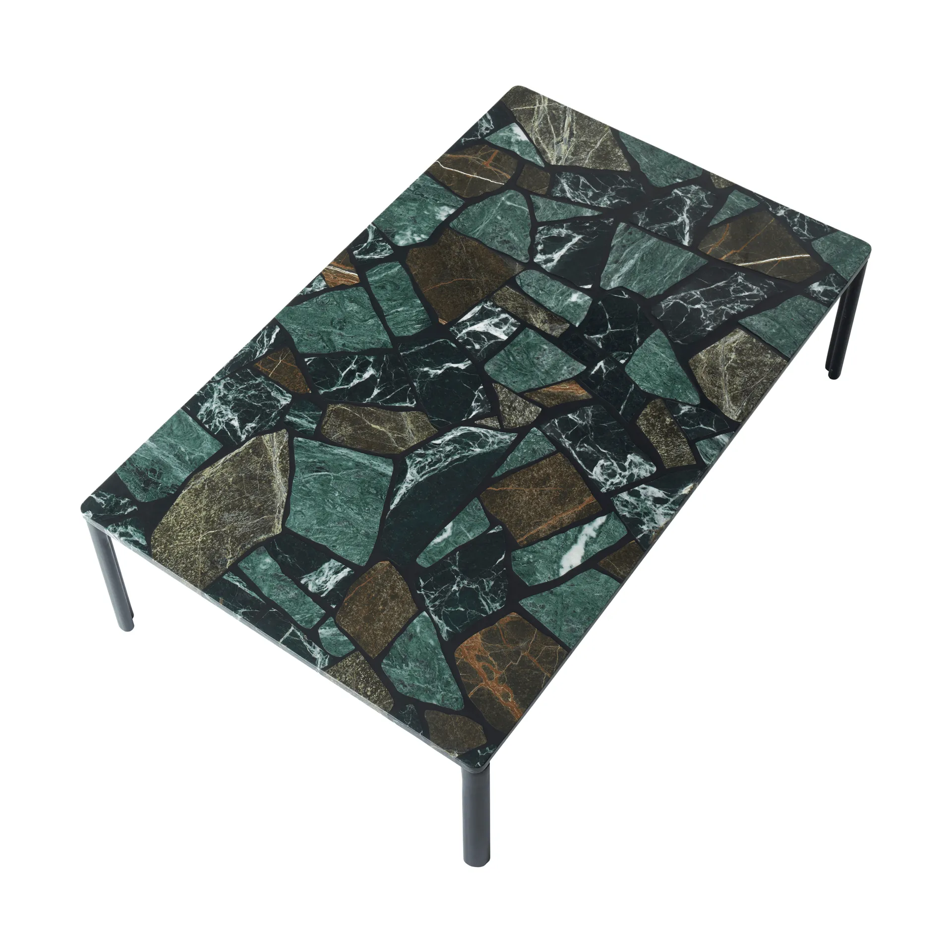 Smash Couchtisch, Grün, 120x75x34 cm Tom Dixon