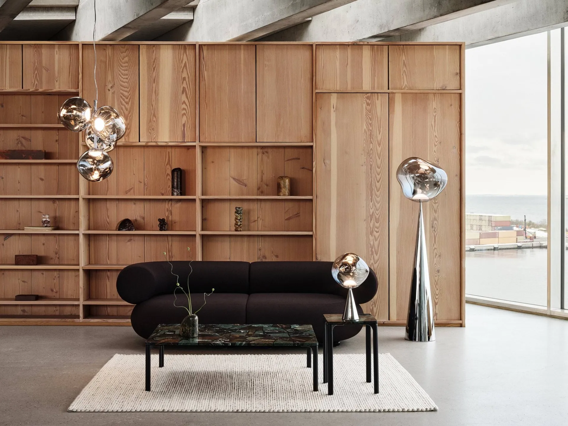 Smash Couchtisch, Grün, 120x75x34 cm Tom Dixon