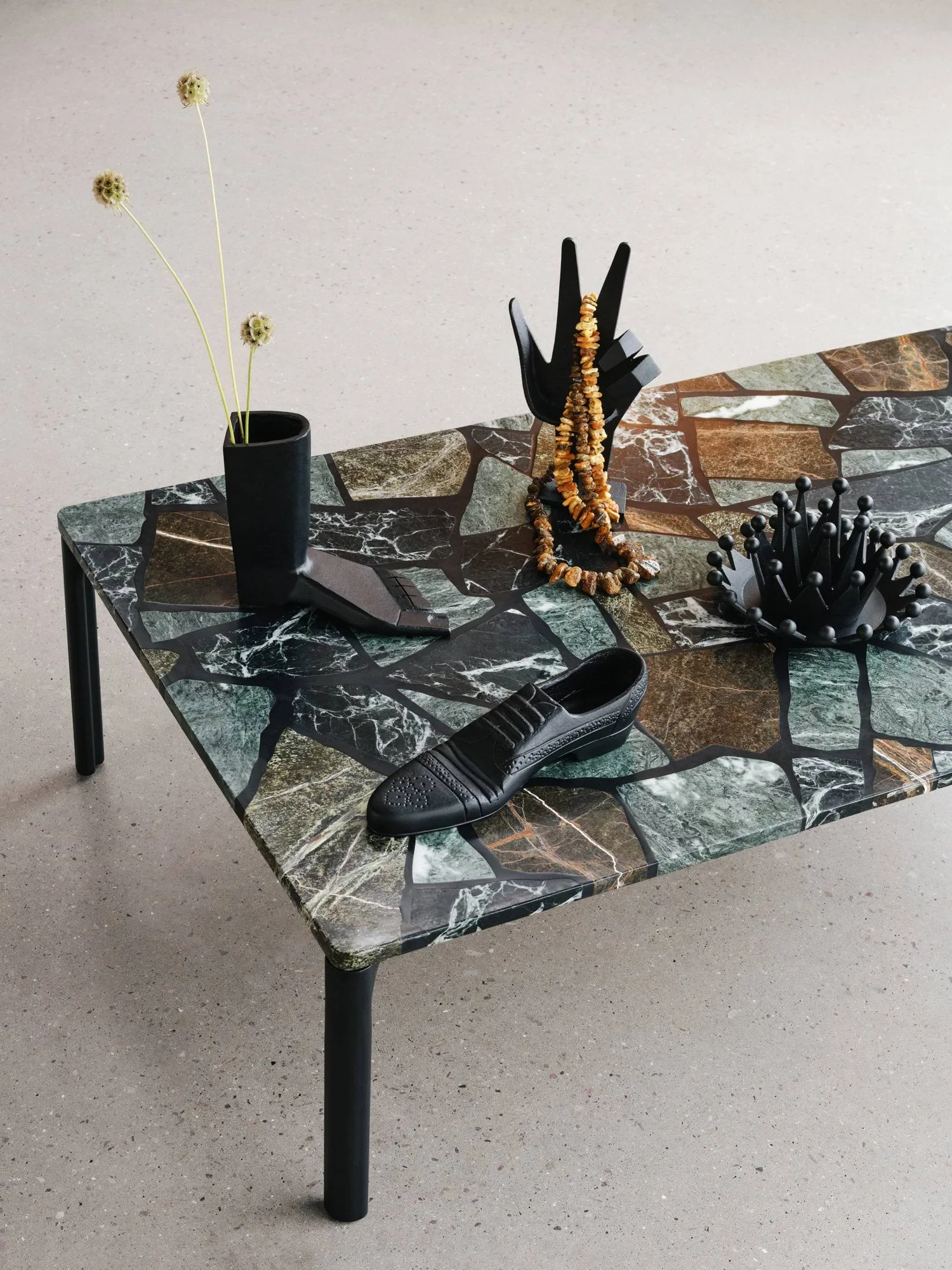 Smash Couchtisch, Grün, 120x75x34 cm Tom Dixon