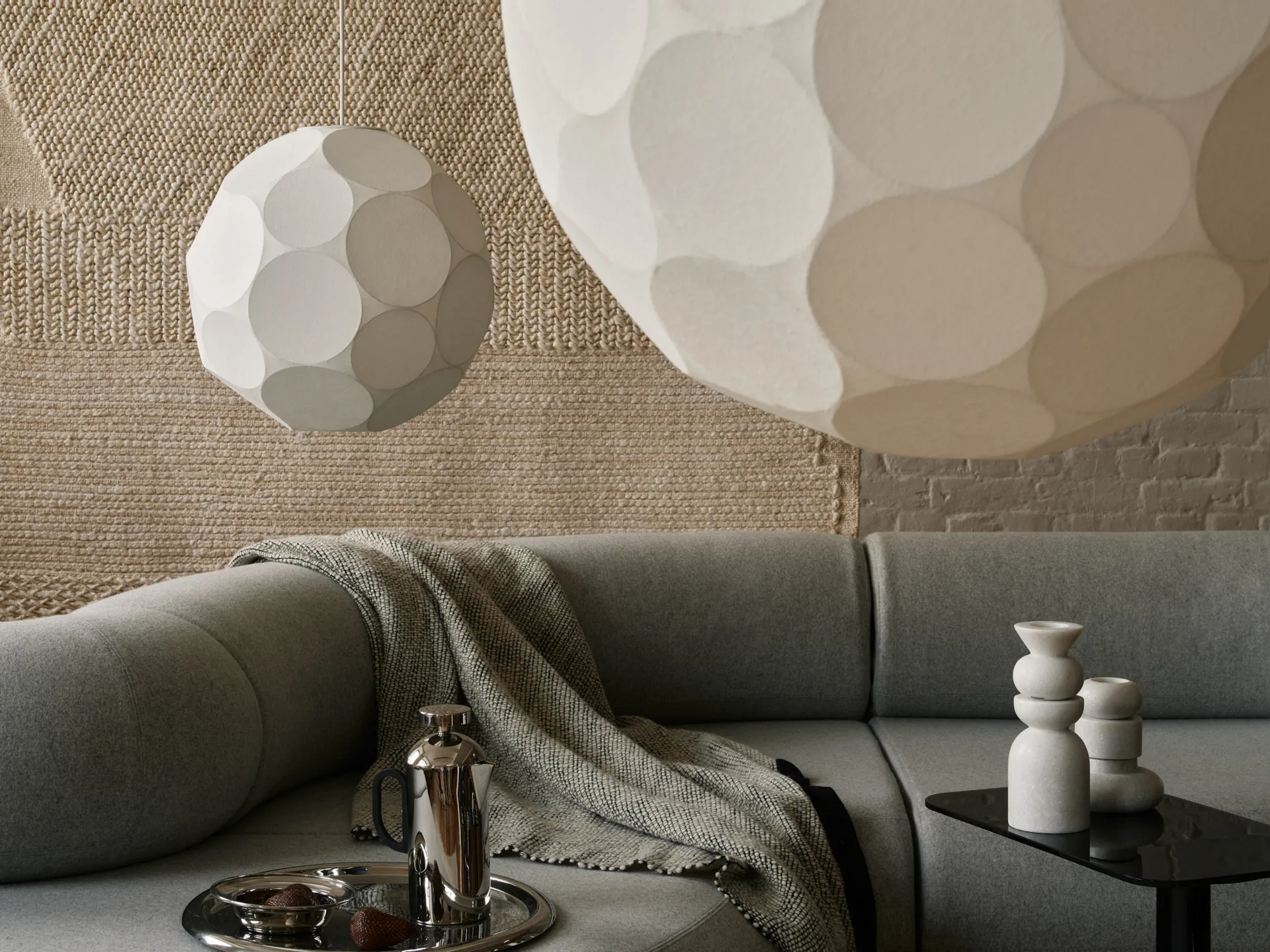 Soft Pendelleuchte Ø45 cm, White Tom Dixon