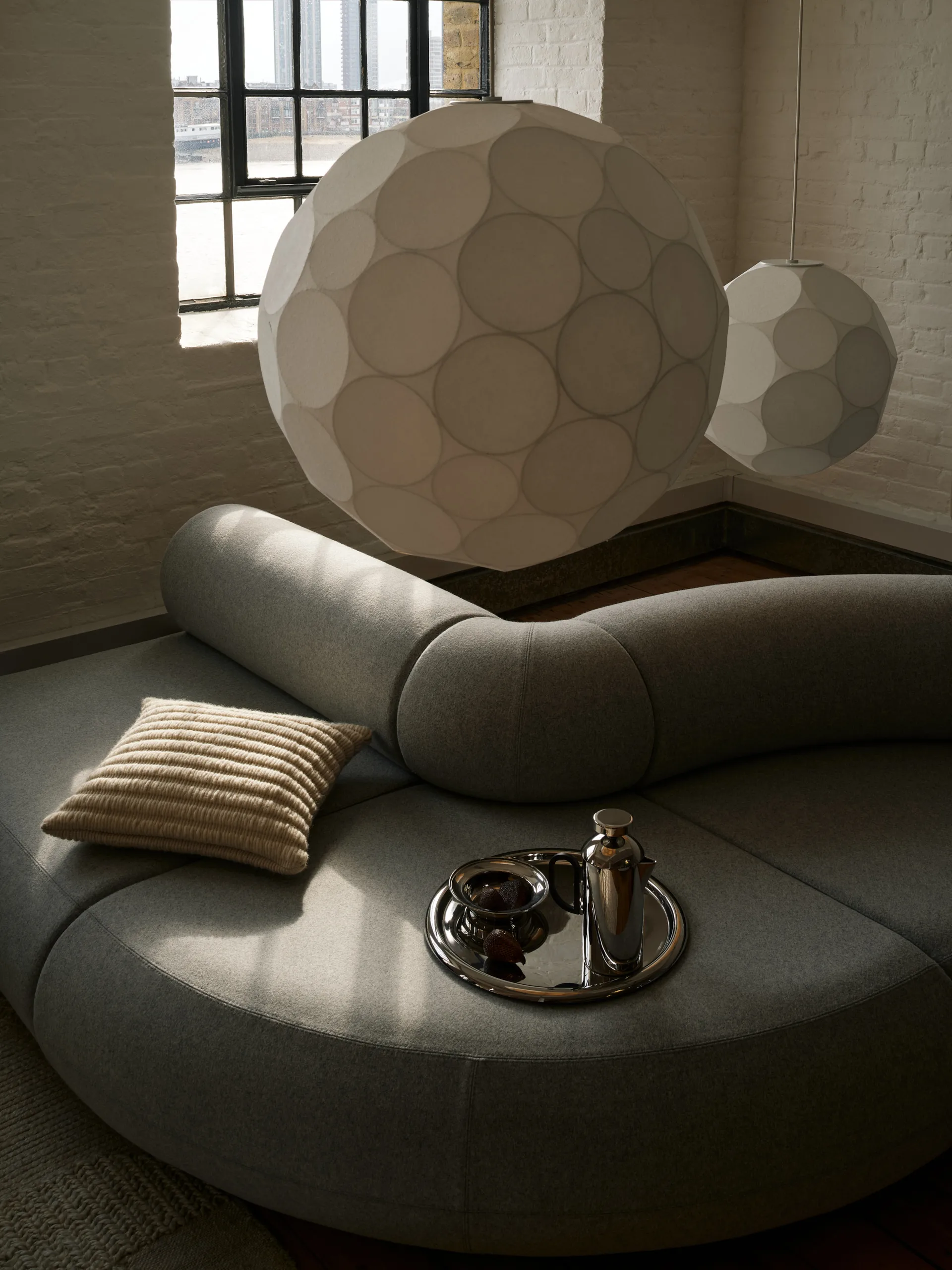 Soft Pendelleuchte Ø60 cm, White Tom Dixon