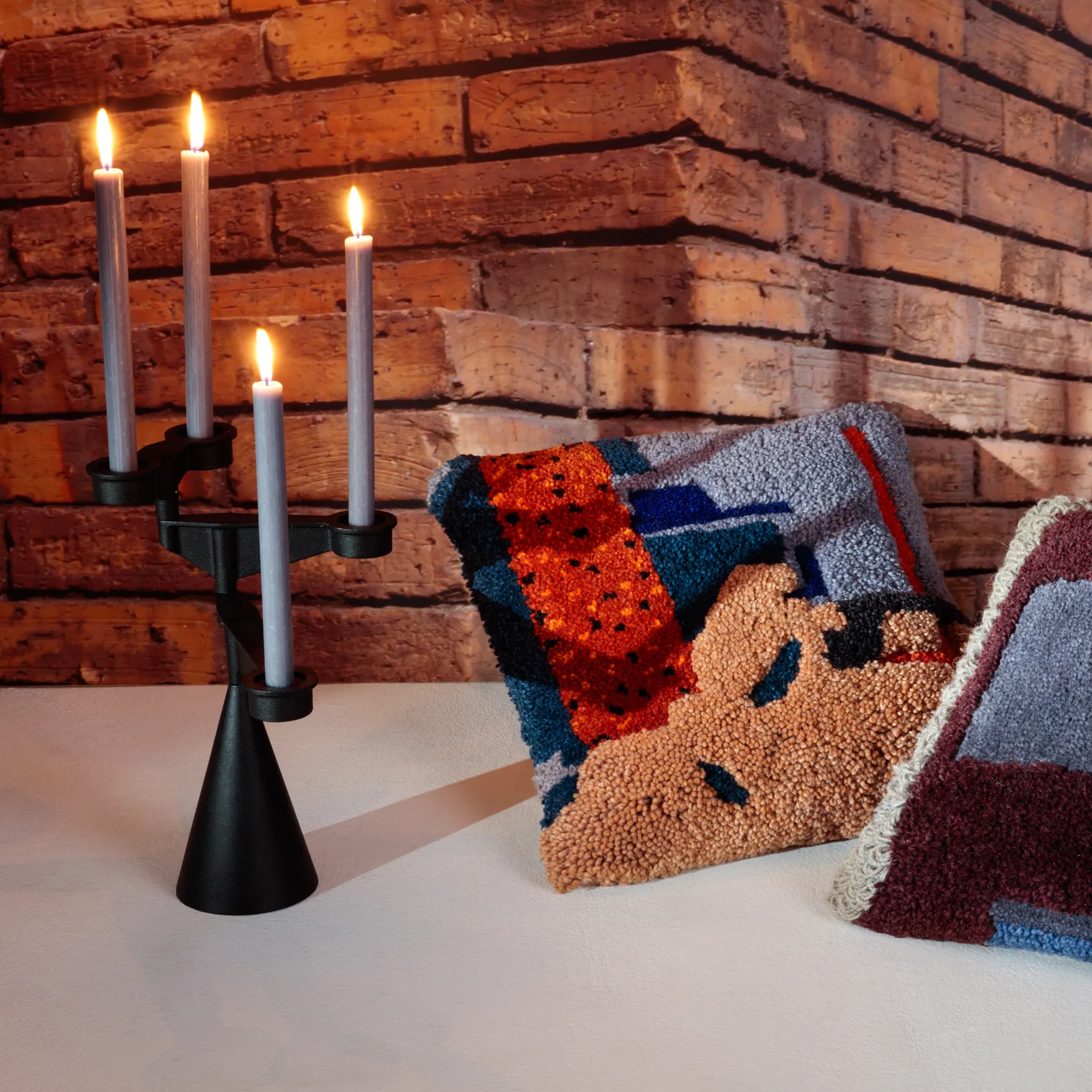 Spin Kerzenhalter mini, Schwarz Tom Dixon