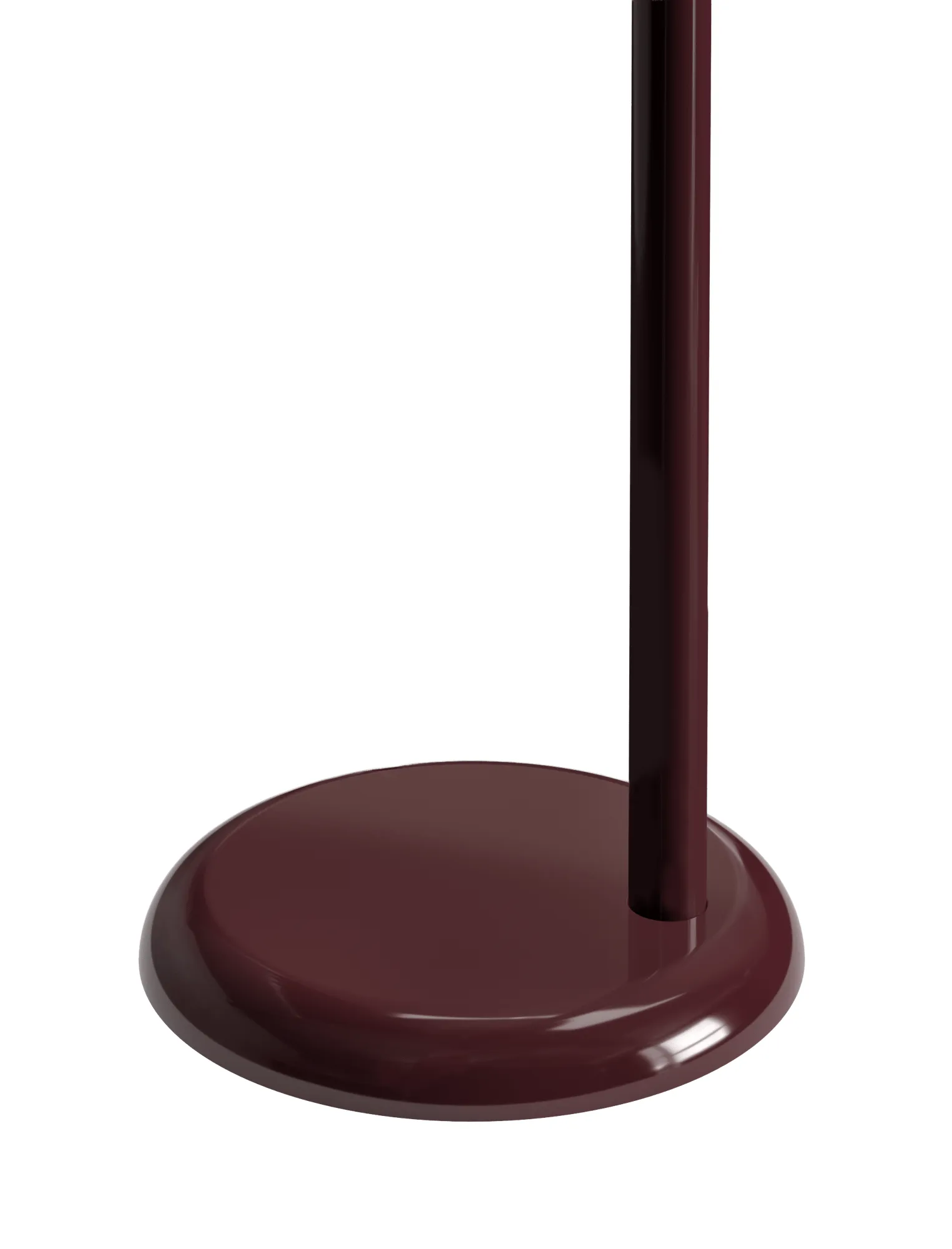 Spot Beistelltisch, Burgunderrot, Ø55x33 cm Tom Dixon