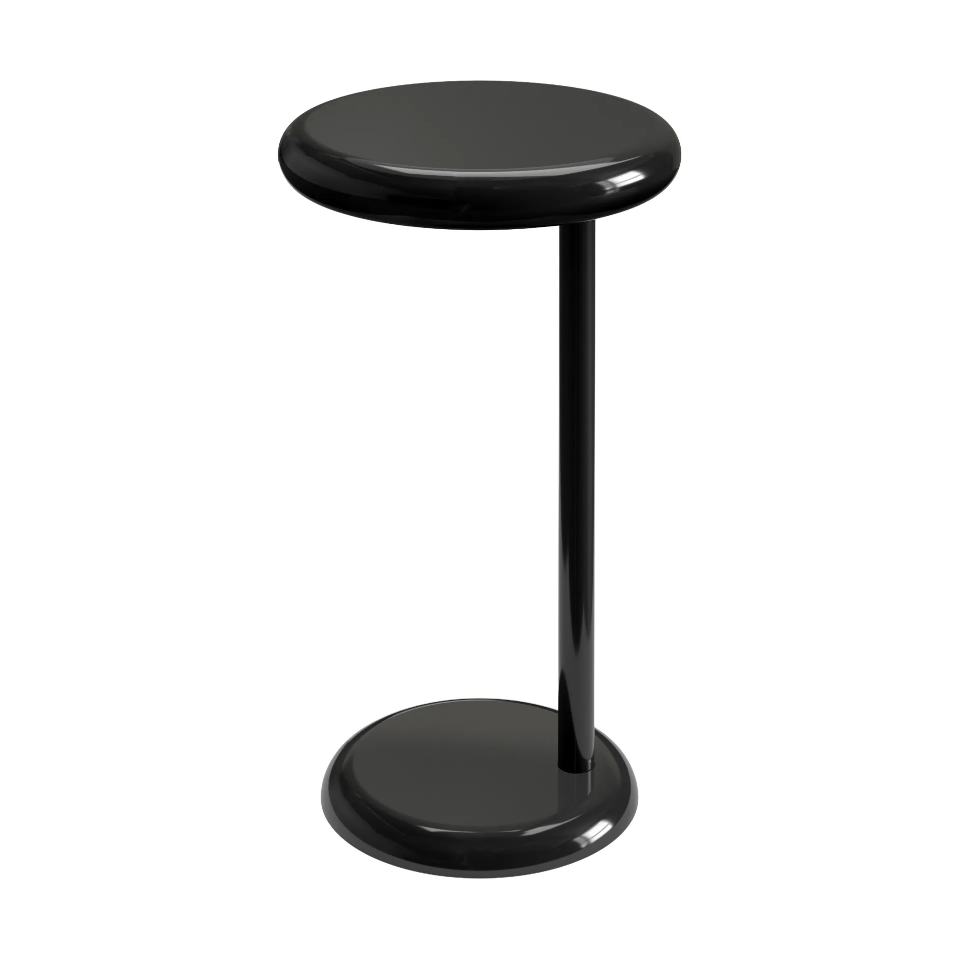 Spot Beistelltisch, Schwarz, Ø35x55 cm Tom Dixon