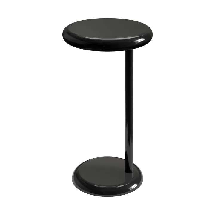 Spot Beistelltisch - Schwarz, Ø35x55 cm - Tom Dixon