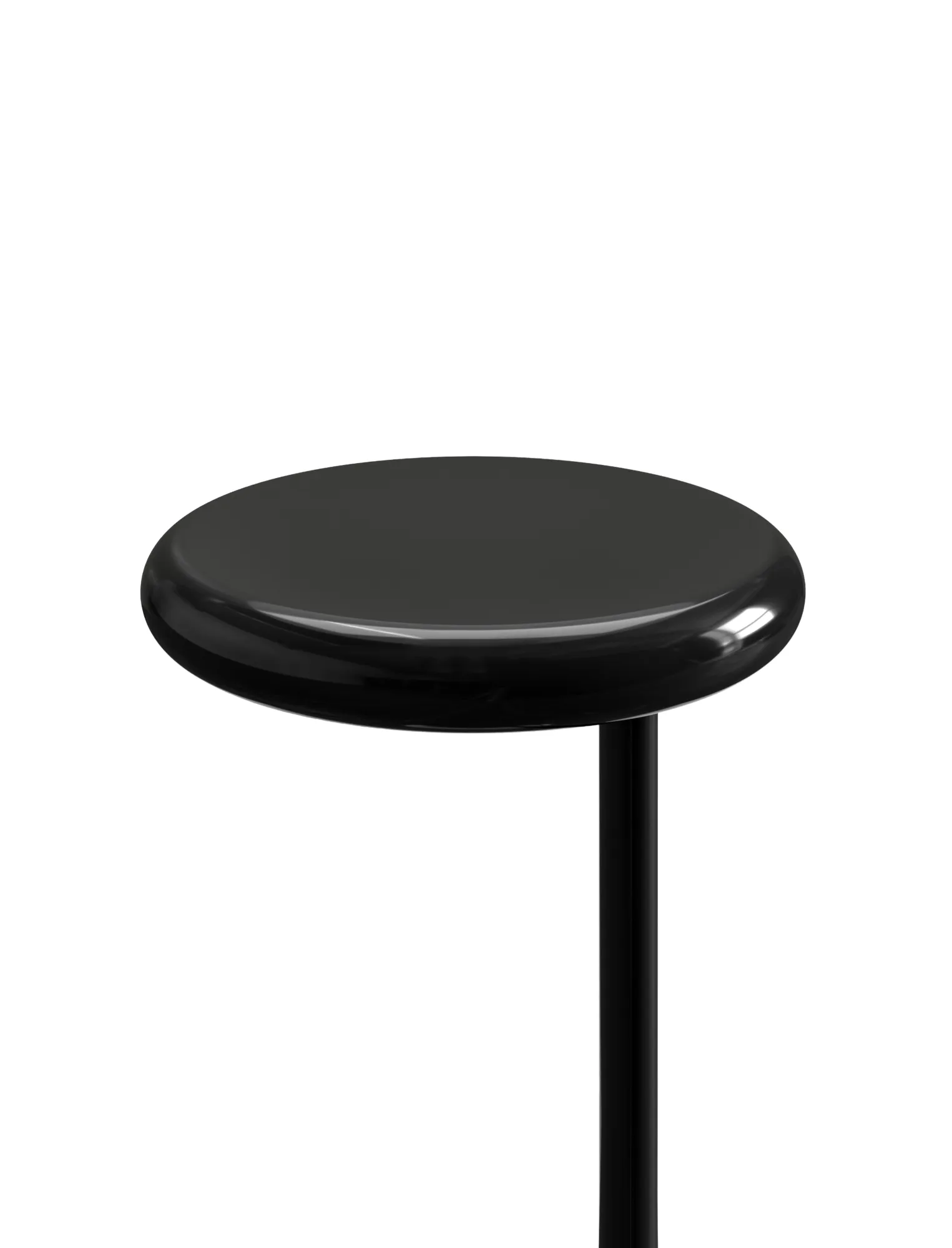 Spot Beistelltisch, Schwarz, Ø35x55 cm Tom Dixon